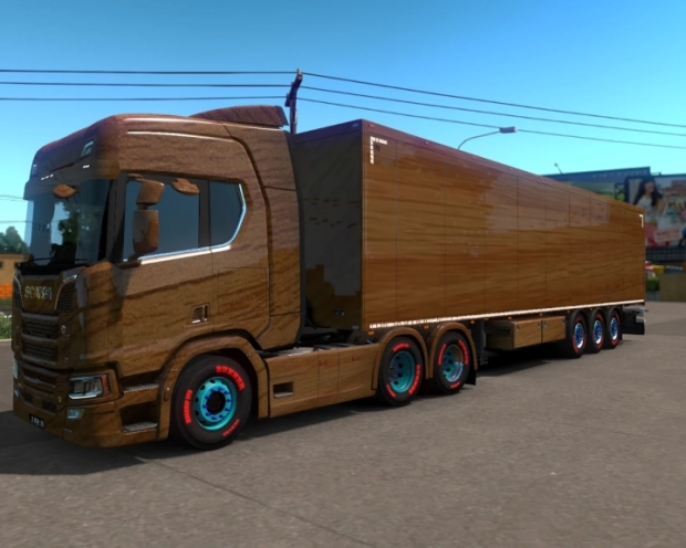 ETS2 - Wood Skin