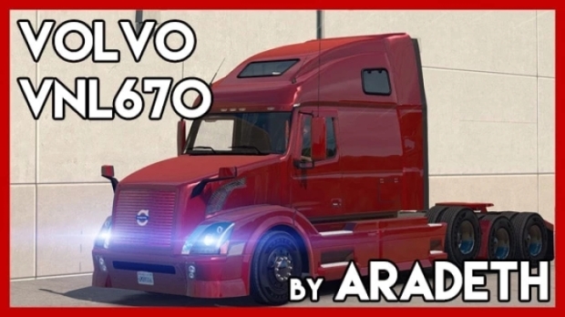 ETS2 - Aradeth Volvo VNL V1.7.6 thumbnail 2