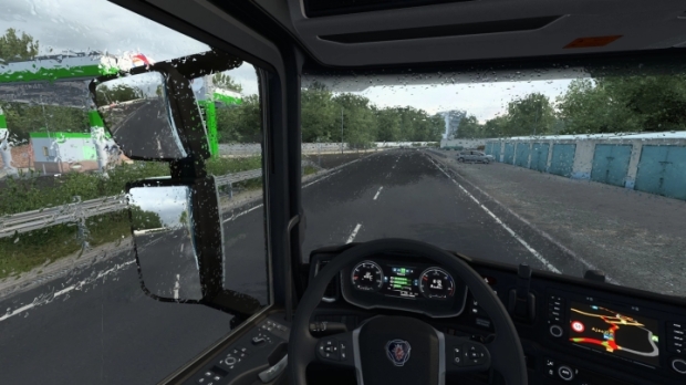 ETS2 - Better Raindrops V1.5