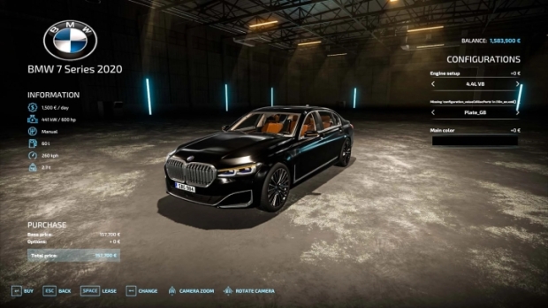 FS22 - BMW 7 Series V1.0