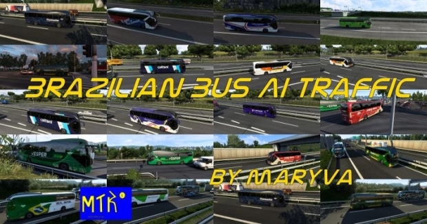 ETS2 - Brazilian Bus Ai Traffic V1.0