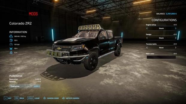FS22 - Chevrolet Colorado V1.0