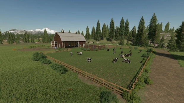 FS22 - Cow Barn Old V1.0