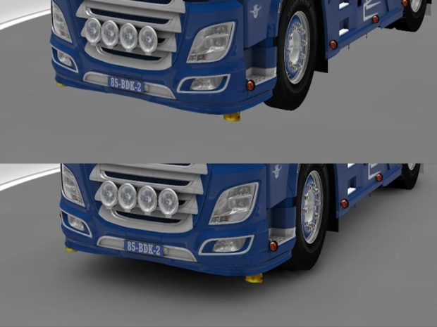 ETS2 - DAF XF116 De Vries + Trailer Small Fix thumbnail 2