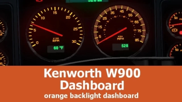 ATS - Dashboard Kenworth W900 V1.0