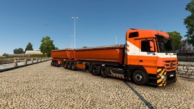 ETS2 - Double Dumper Trailer [TruckersMP] V1.1