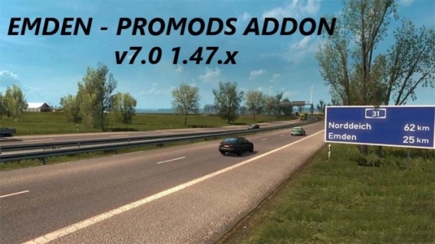 ETS2 - Emden - Promods Addon v7.0