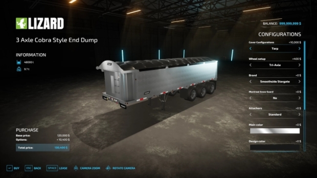 FS22 - End Dump Pack V2.0