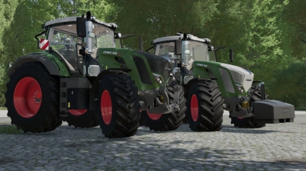 FS22 - Fendt 822-828 S4 (40-60km/h) Realistic Physics V1.0