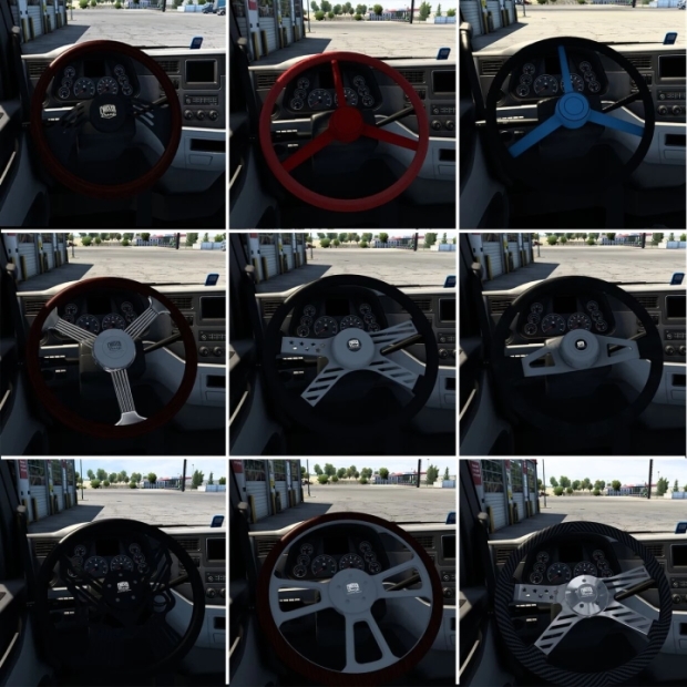 ATS - Fishpants Steering Wheel Pack