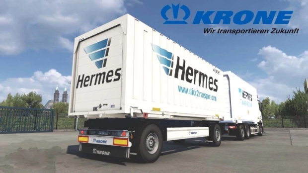 ETS2 - Krone Profi Box Carrier Pack V1.6.2