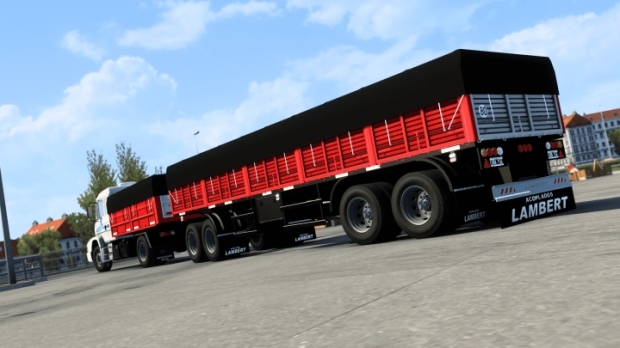 ETS2 - MB 1634 + Acoplado Volcador Axel Carosio (Tandem Tipper) thumbnail 2