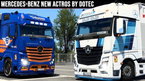 ETS2 - Mercedes-Benz New Actros Update 4 V0.32OB