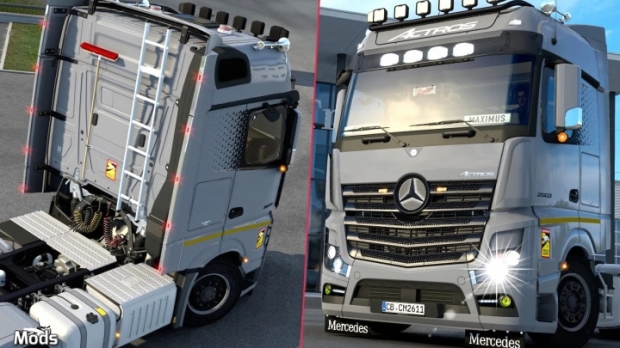 ETS2 - Mercedes-Benz New Actros Update 5 V0.32OB