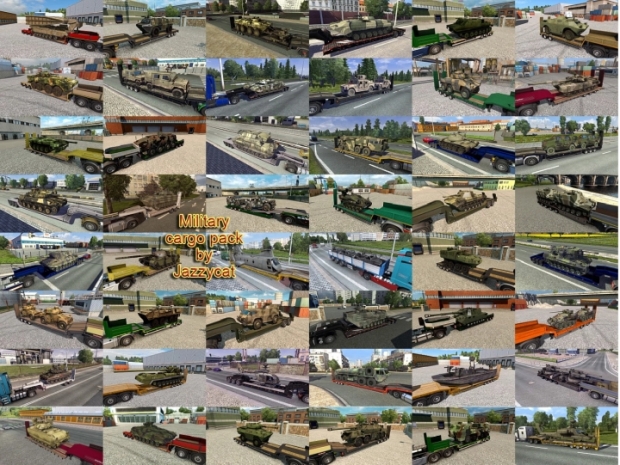 ETS2 - Military Cargo Pack v6.7 thumbnail 2