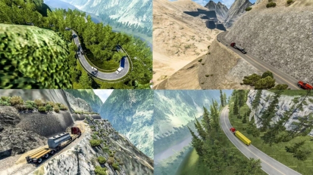 ATS - Mountain Roads Map V1.4.3a