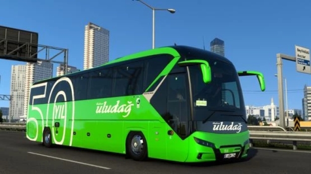 ETS2 - Neoplan Tourliner C13 Balıkesir Uludag Turizm 50 Years Skin V1.0