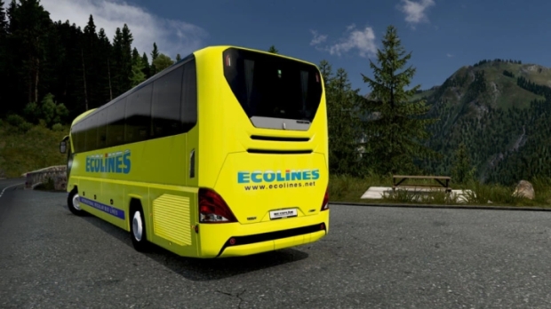 ETS2 - Neoplan Tourliner C13 Ecolines Skin V1.0