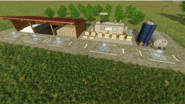 FS22 - Orchard Pack with Selling Station V1.0