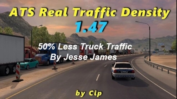 ATS - Real Traffic Density Less Truck Traffic Add-On V1.0
