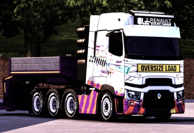 ETS2 - Renault Range T 8x4 Chassis