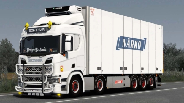 ETS2 - Rigid Chassis Addon For Scania PGRS V1.0