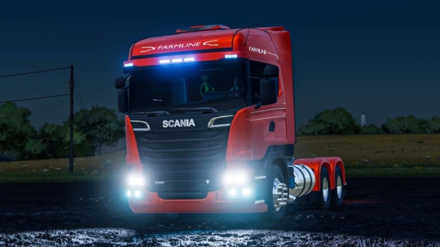 FS22 - Scania Farmline 6x4 Truck V1.0
