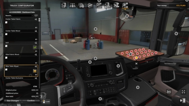ETS2 - Scania NG LED Light Table Dashboard Slots V2.0 thumbnail 2