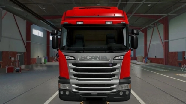 ETS2 - Scania RJL Grill Spot LED V1.0