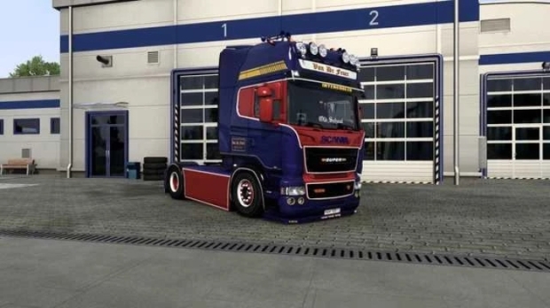 ETS2 - Scania RJL Metallic Change Colors Skin V1.0