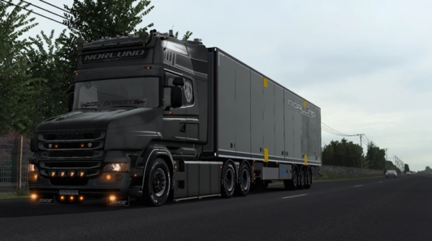 ETS2 - Scania T Grey Metallic Skin