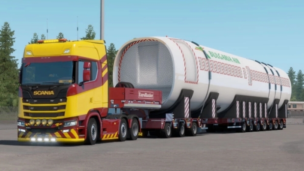 ETS2 - SCS Trucks Realistic Exhaust Pipes V1.0