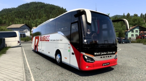 ETS2 - Setra S516 HD Blaguss Skin V1.0