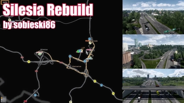 ETS2 - Silesia Rebuild in Poland V1.3