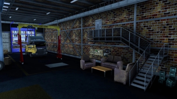 ETS2 - Skin Big Garage A.S.V. Logistica 2 thumbnail 2