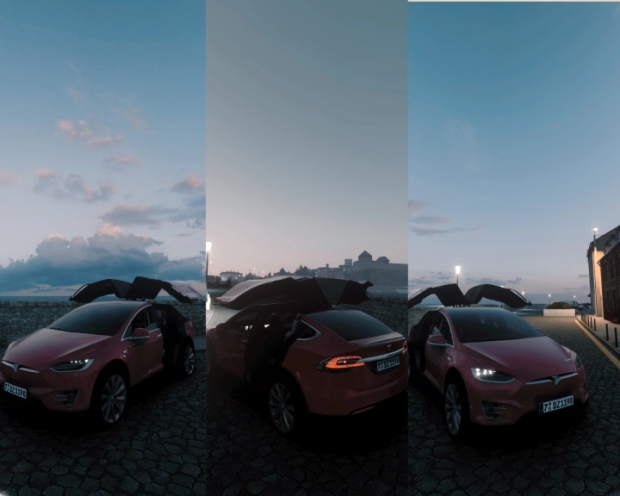 ETS2 - Tesla  Model X Animation Doors And Electric Motor Sound V2.0