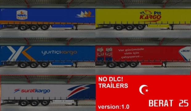 ETS2 - Turkish Cargo Trailers V1.0