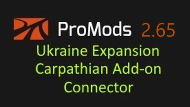 ETS2 - Ukraine Expansion + Carpathian Add-on - Connector V0.3.1