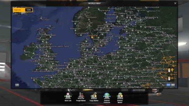 ETS2 - Ultimate Satellite Background