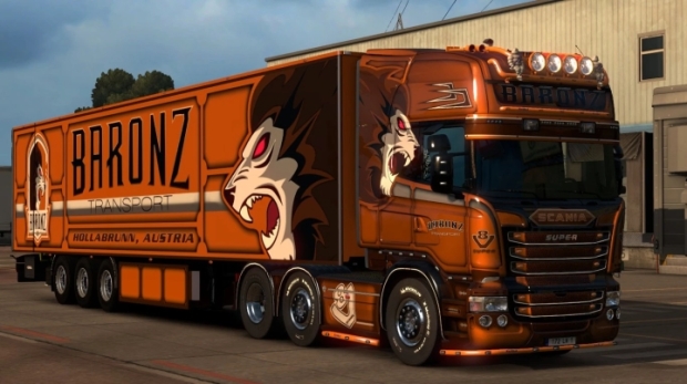 ETS2 - Baronz Transport Paintable Metallic Skins Pack V2.0
