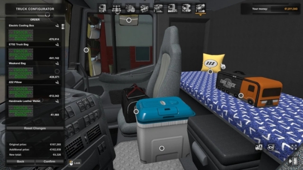 ETS2 - Big Discounts on Trucks by Choosing Interior Decorations V1.0 ...