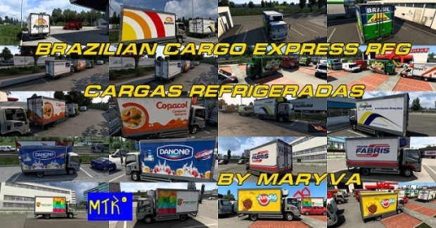 ETS2 - Brazilian Cargo Express VUC RFG Ai Traffic