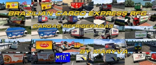 ETS2 - Brazilian Cargo Express VUC RFG Ai Traffic thumbnail 2