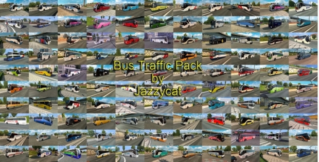 ETS2 - Bus Traffic Pack V16.8 thumbnail 2