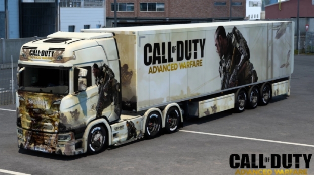 ETS2 - Call Of Duty Advanced Warfare Skin