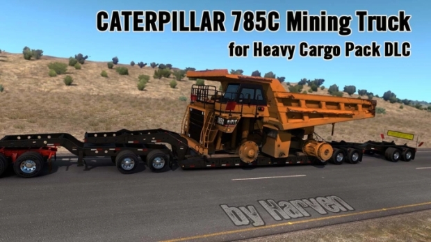 ATS - Caterpillar 785C Mining Truck for Lowboy Trailer V1.3