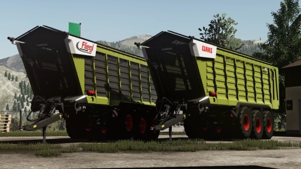 FS22 - Claas / Fliegl Cargos 750 / 760 Trailer V1.3