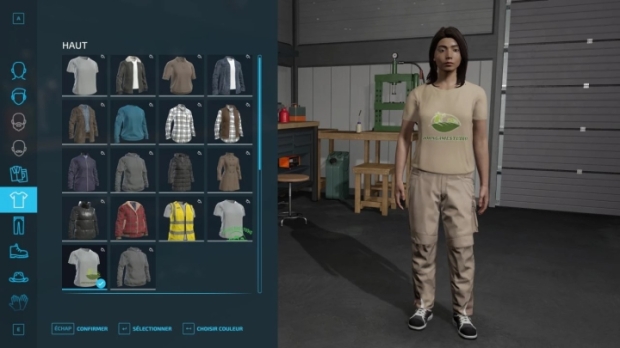 FS22 - Custom Clothing V1.0.1.1