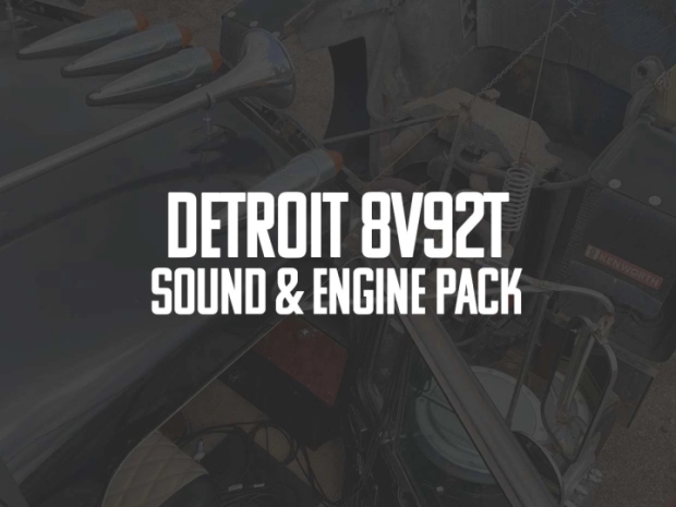 ATS - Detroit 8V92 Sound & Engine Pack V1.0