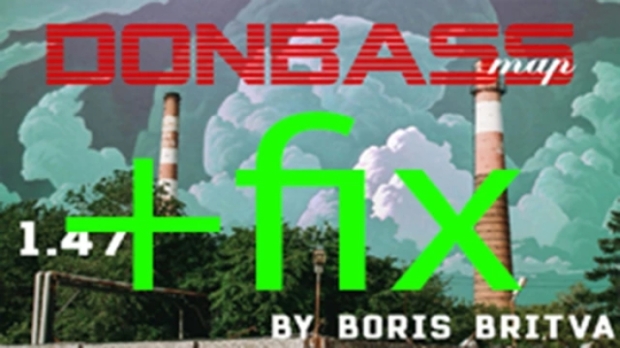 ETS2 - Donbass Map + fix Southern Region